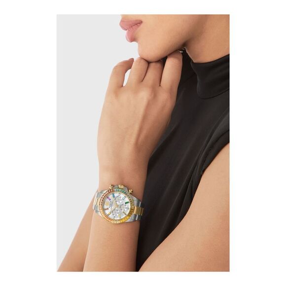 Philipp Plein Nobile Lady Crystal Watch Two Tone Womens - Picture 5 of 6